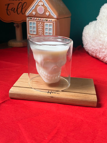 ماگ دوجداره طرح اسکلت