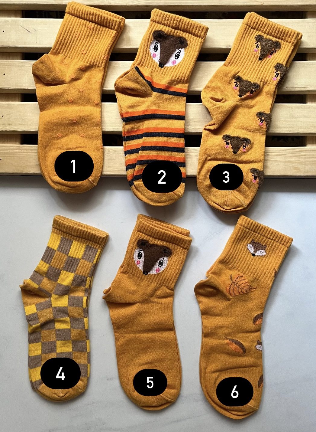 جوراب ساقدار طرح روباه