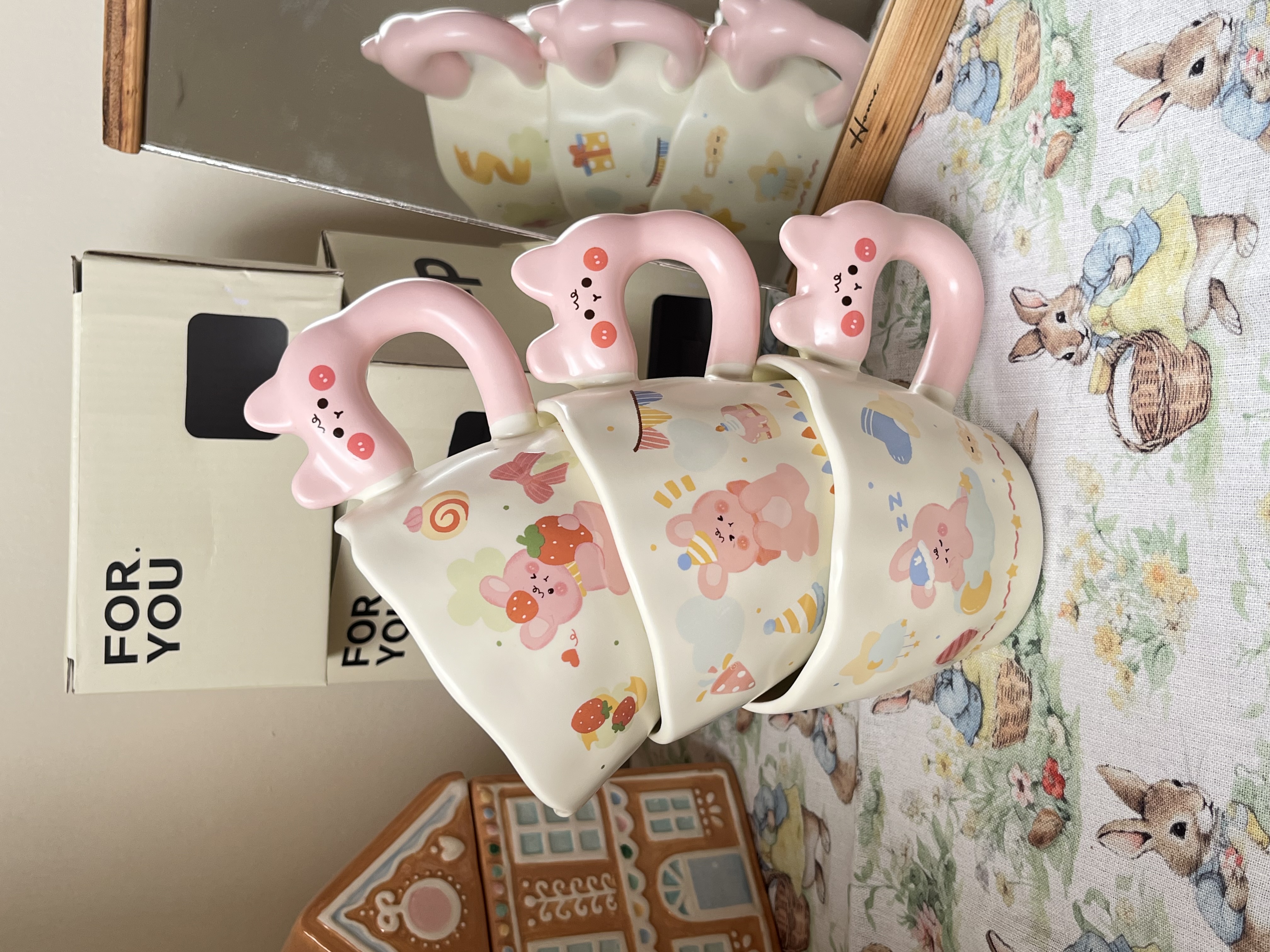 ماگ سراميكي دسته خرگوش🐰
